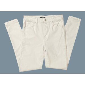 Lior‎ Paris Womens White Jackie Skinny Jeans Size 8 Classic Preppy Comfort